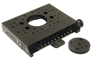 low_profile_translation_stage_with_quick_move_lever