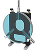 Precise Adjustable Kinematic Mount for Large Optics
