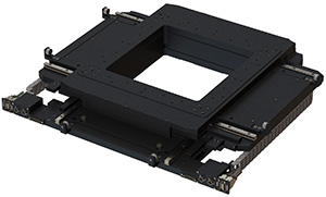 Open Frame XY Linear Stages (Planar / Gantry, Direct-Drive, Mechanical-Bearings)