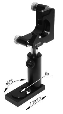 Base Plates with Eccentric Clamp - Motorized Positioners & Controllers -  Catalog - Opto-Mechanical Products - Standa