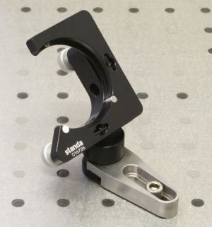 Clamped angular adapter 3A-45D with mounted optical positioner