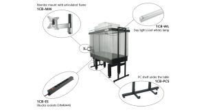 Laminar Flow Tabletop Workstation features